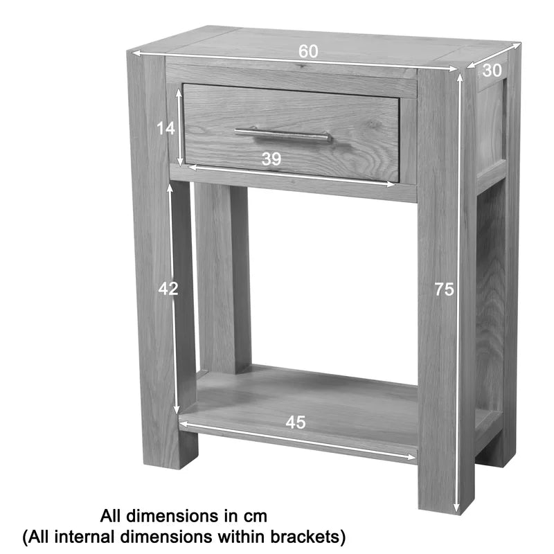 Benjamin Solid Wood Console Table ouch cart