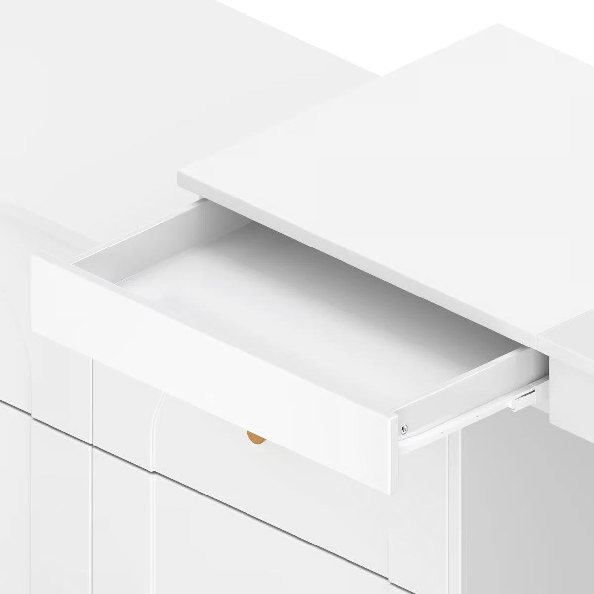 Thorn Flip-Top LED Makeup Vanity Table with Storage Drawers