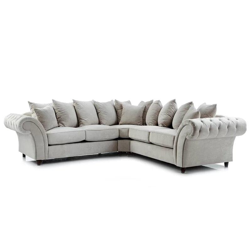 Thorpe 3 - Piece Upholstered Corner Sofa - Ouch Cart
