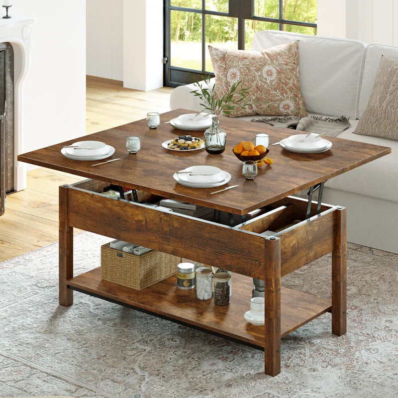 Torron 4-in-1 Multi-Fuction Torren Lift Top Coffee Table with Storage OUCH CART