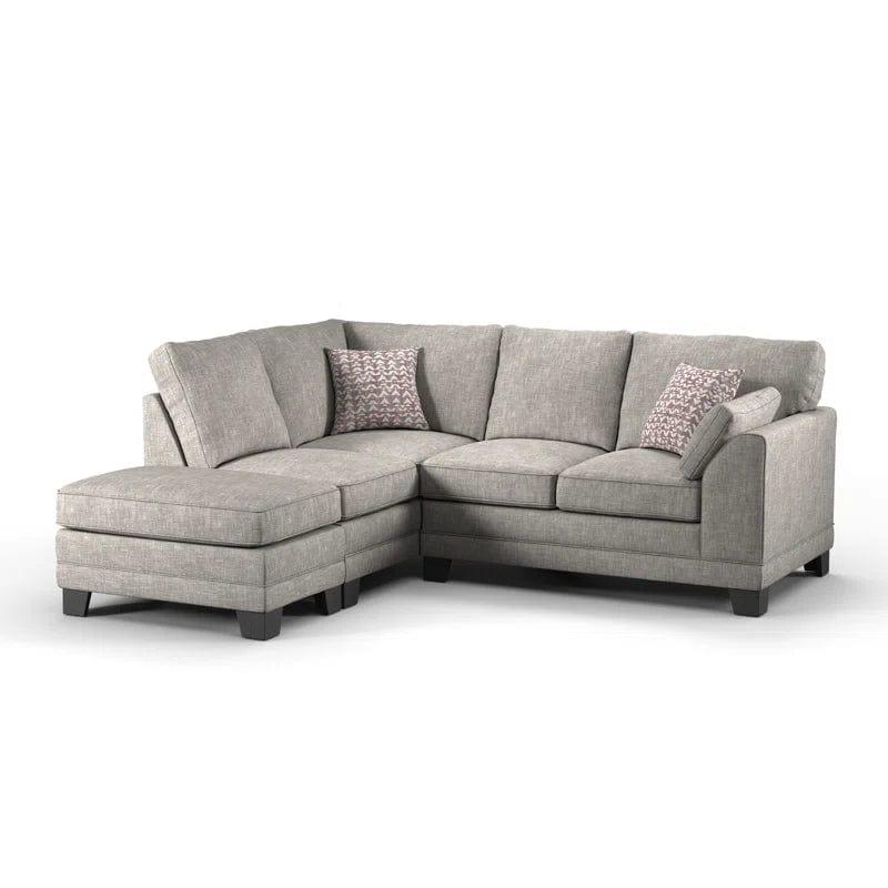 Trixie 3 - Piece Upholstered Corner Sofa - Ouch Cart