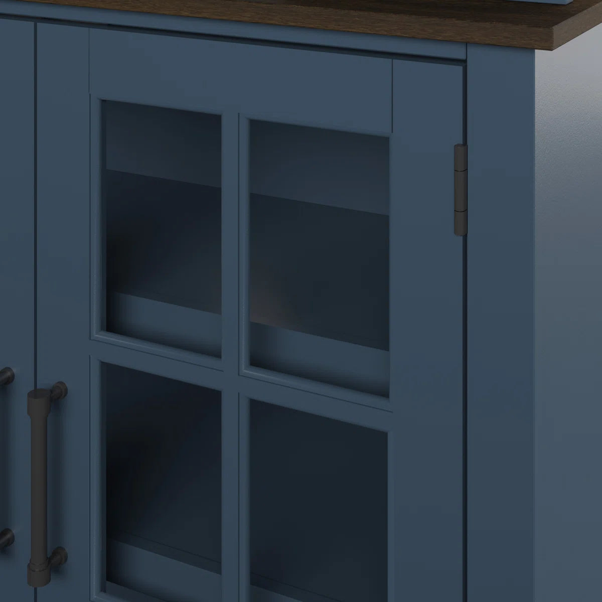 Bar Hutch Sideboard Storage Cabinet OUCH CART
