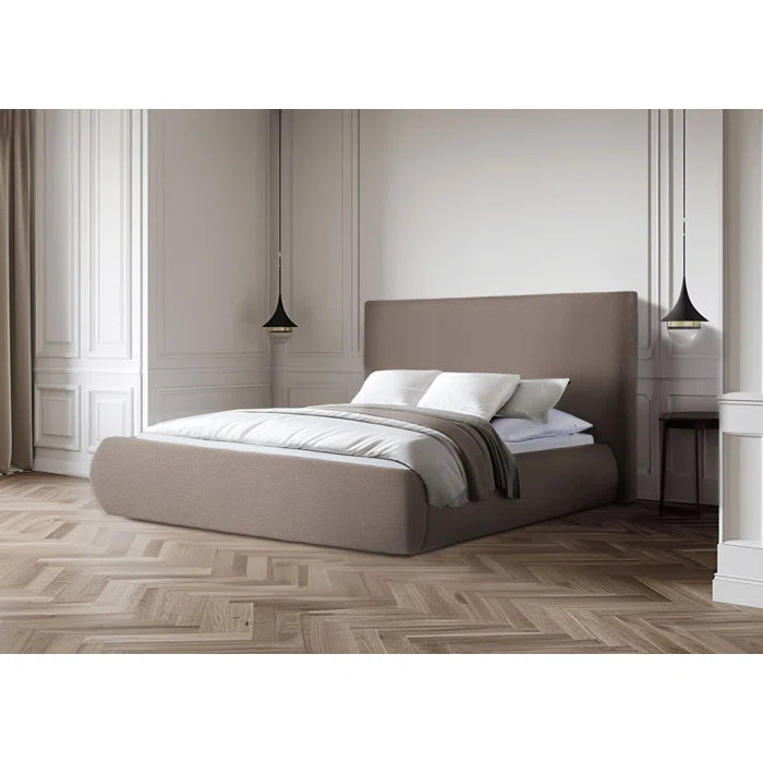 Upholstered Panel Bed