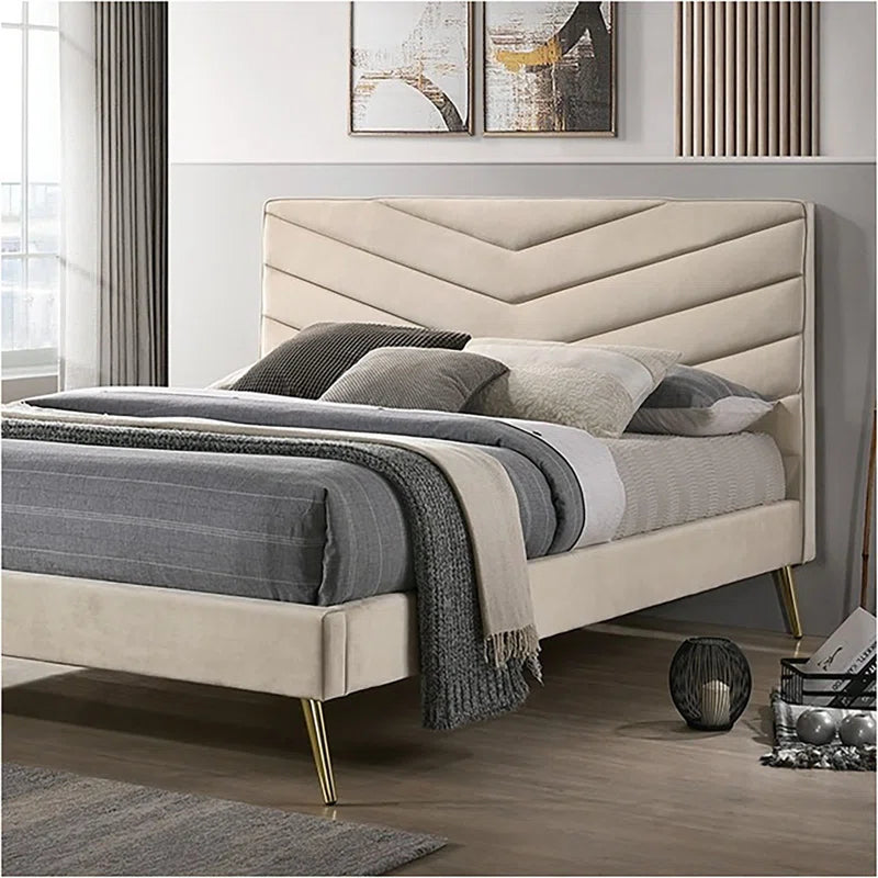 Upholstered Platform Bed