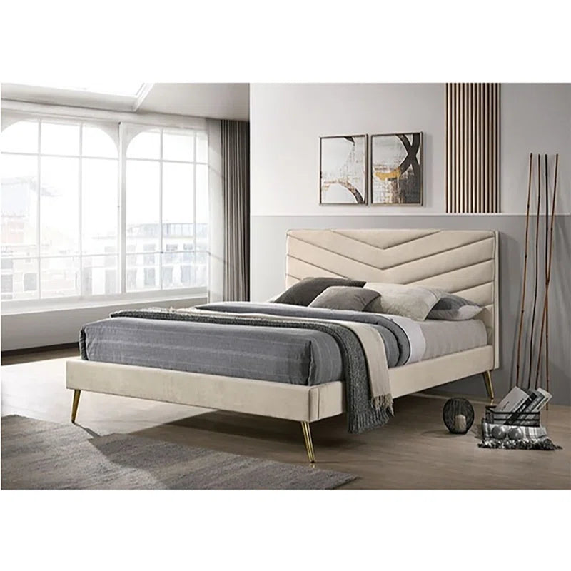 Upholstered Platform Bed