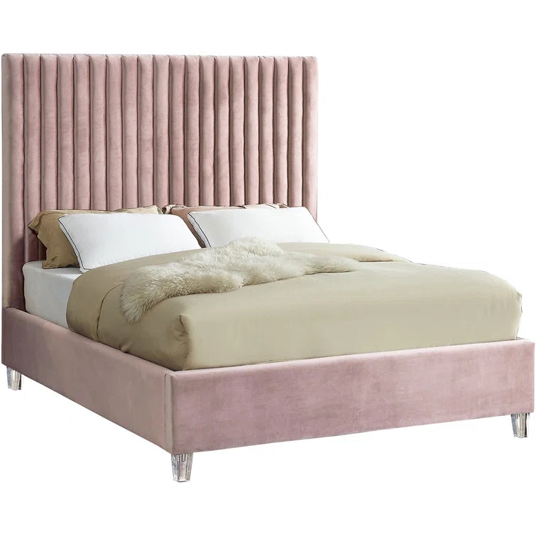 Upholstered Platform Bed OUCH CART