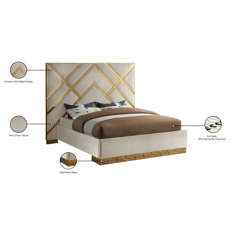 Upholstered Platform Bed