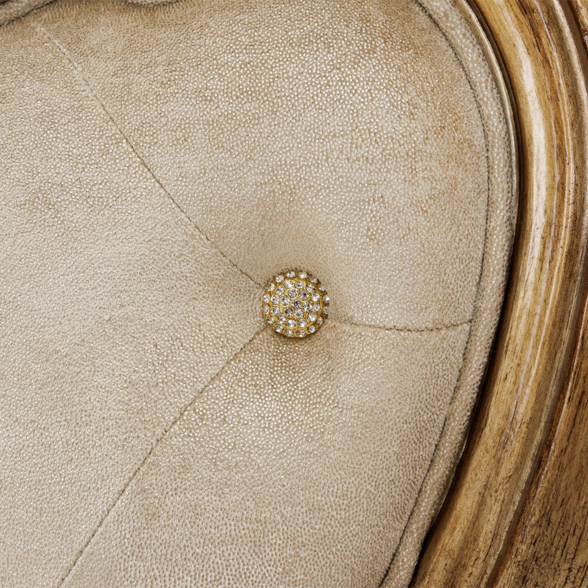 Upholstered Scalloped Bed