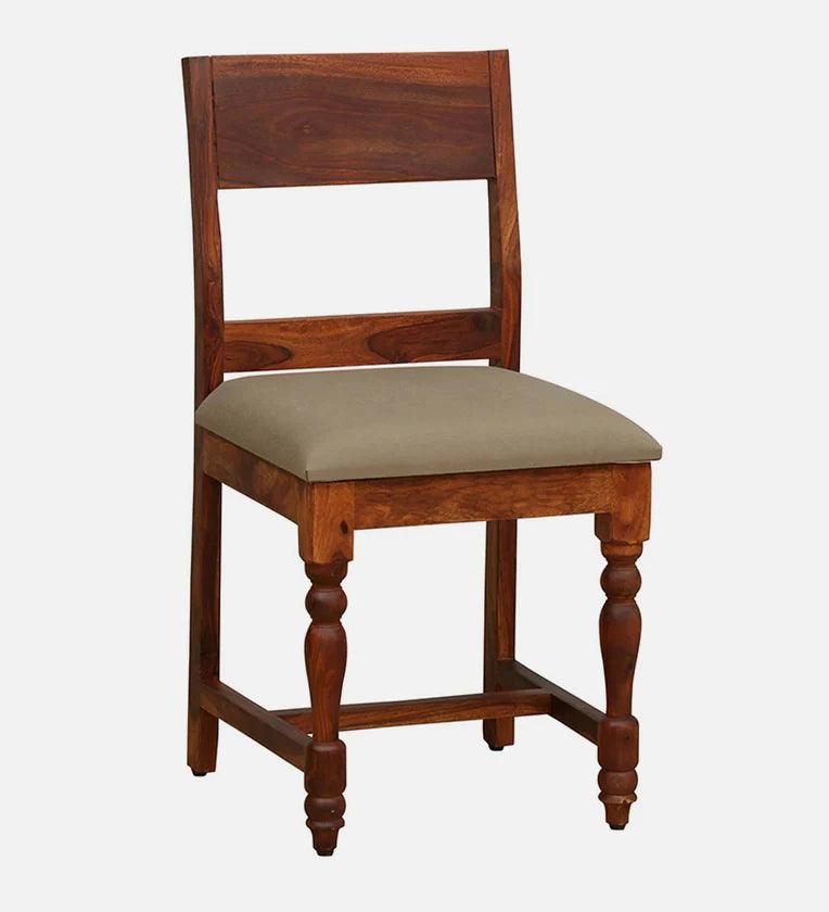 Sheesham Wood 6 Seater Dining Set In Honey Oak Finish With Cushioned Bench - Ouch Cart