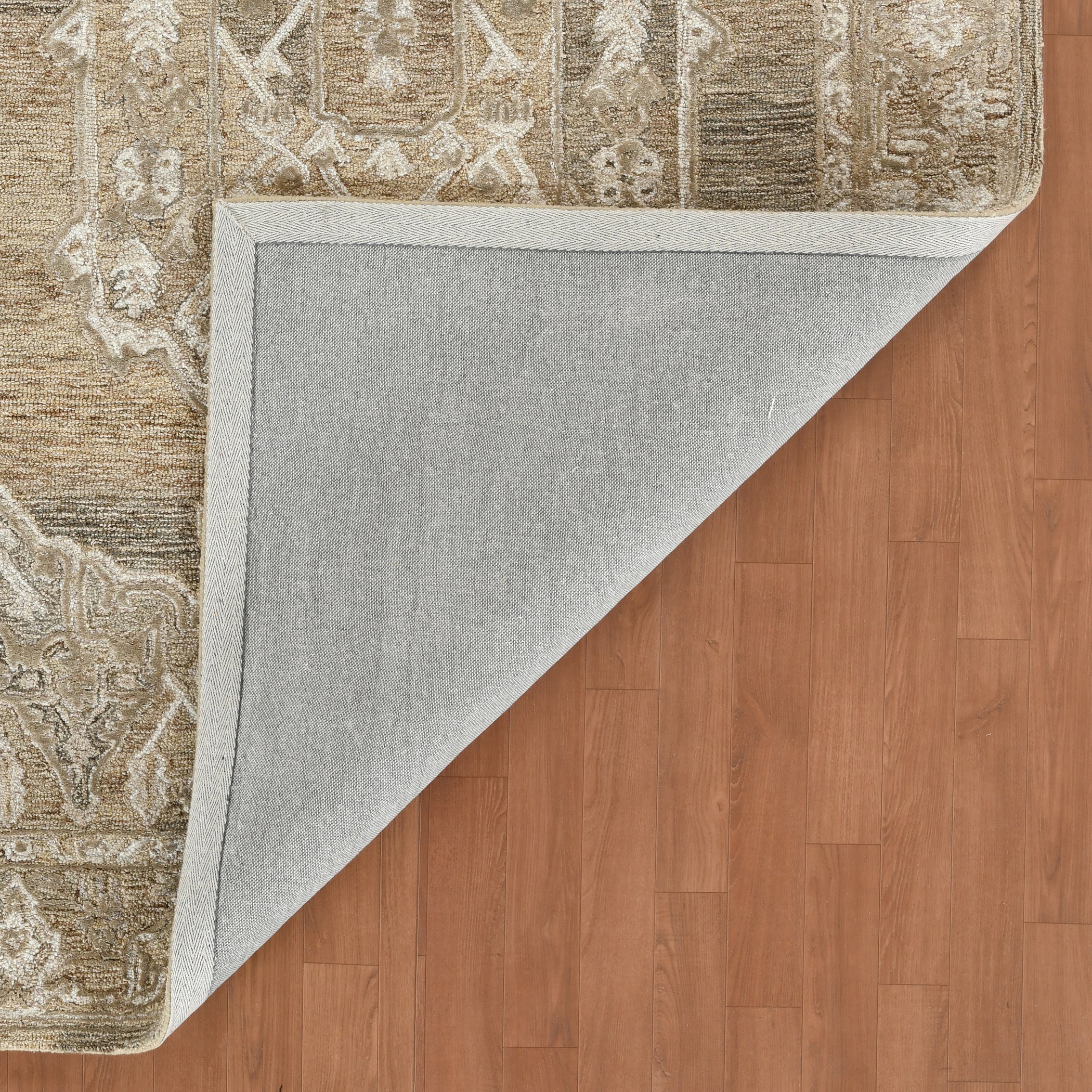 Saraswati Global Rug Luxury Handmade Area Rug - 8x10 Feet, Premium Wool, Anti-Skid & Anti Slip Cotton Backing Carpet , Ideal for Bedroom, Living Room, and Dining Room, Kids Room, Office. Saraswati Global
