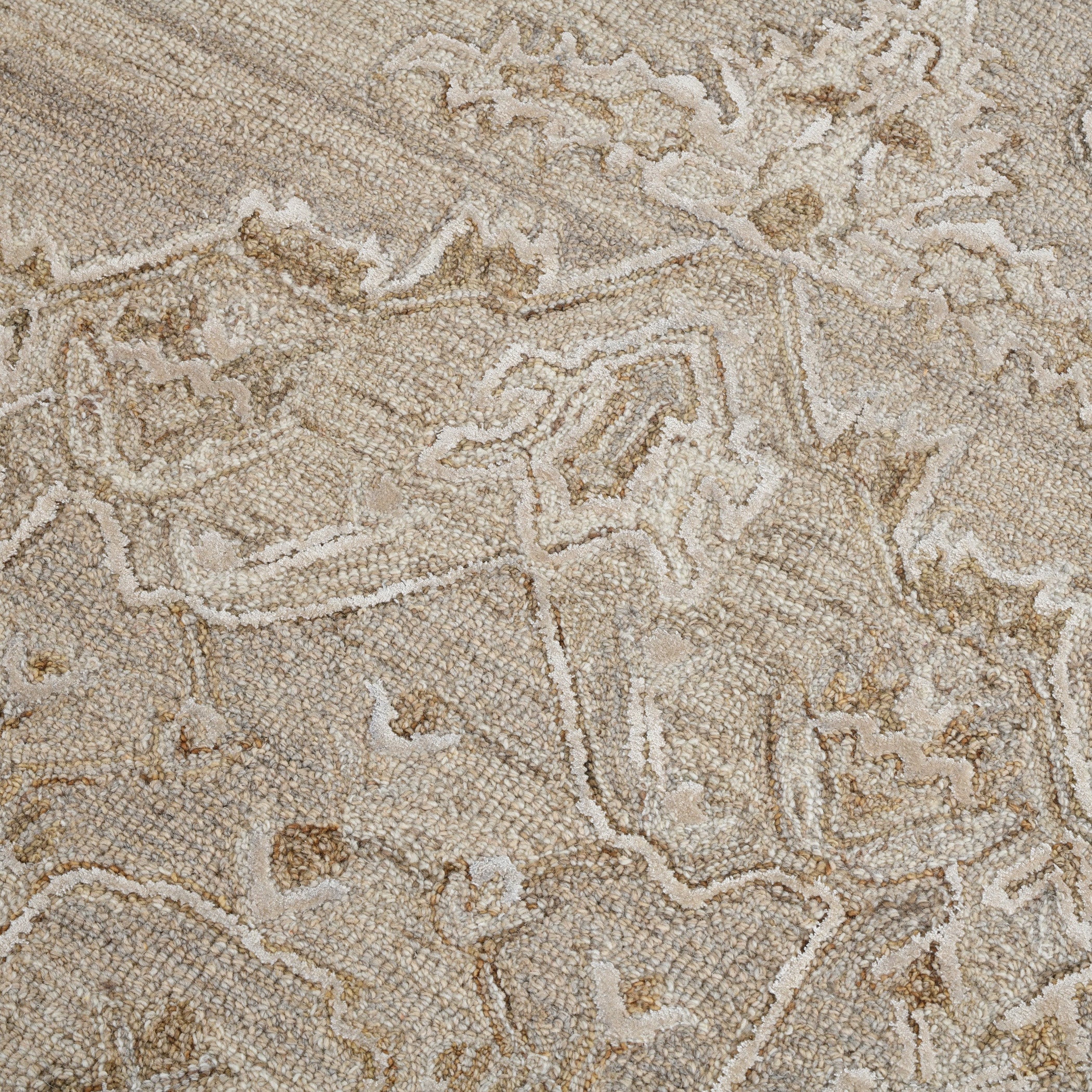 Saraswati Global Rug , Hand-Tufted Area Rug, 5x7.6 Feet, Wool & Viscose Rug, Luxurious Anti-Skid & Anti Slip Backing Carpet , Ideal for Bedroom, Living Room, and Dining Room, Kids Room, Office Rug.