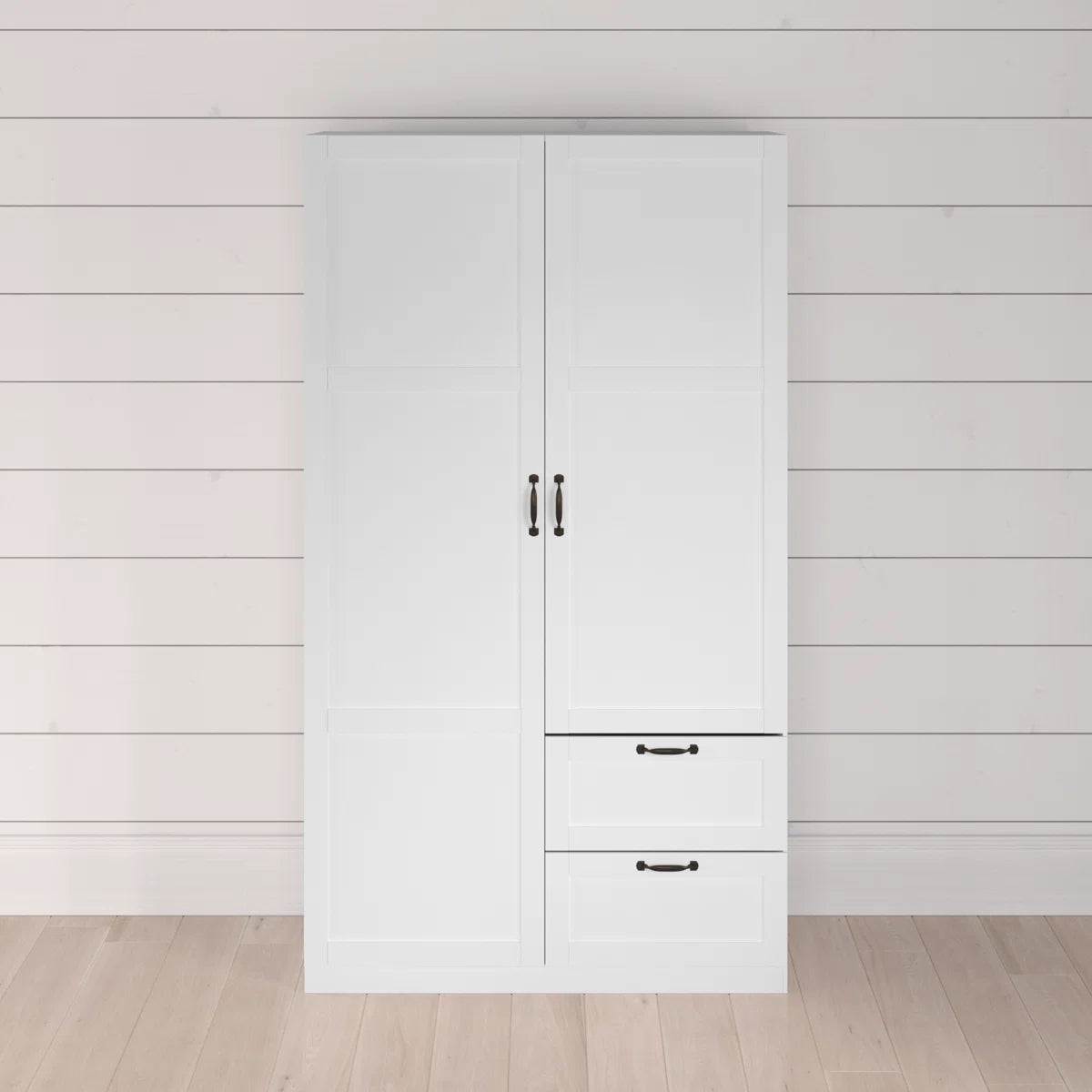 Lott Bedroom Storage Armoire with Ample Space OUCH CART