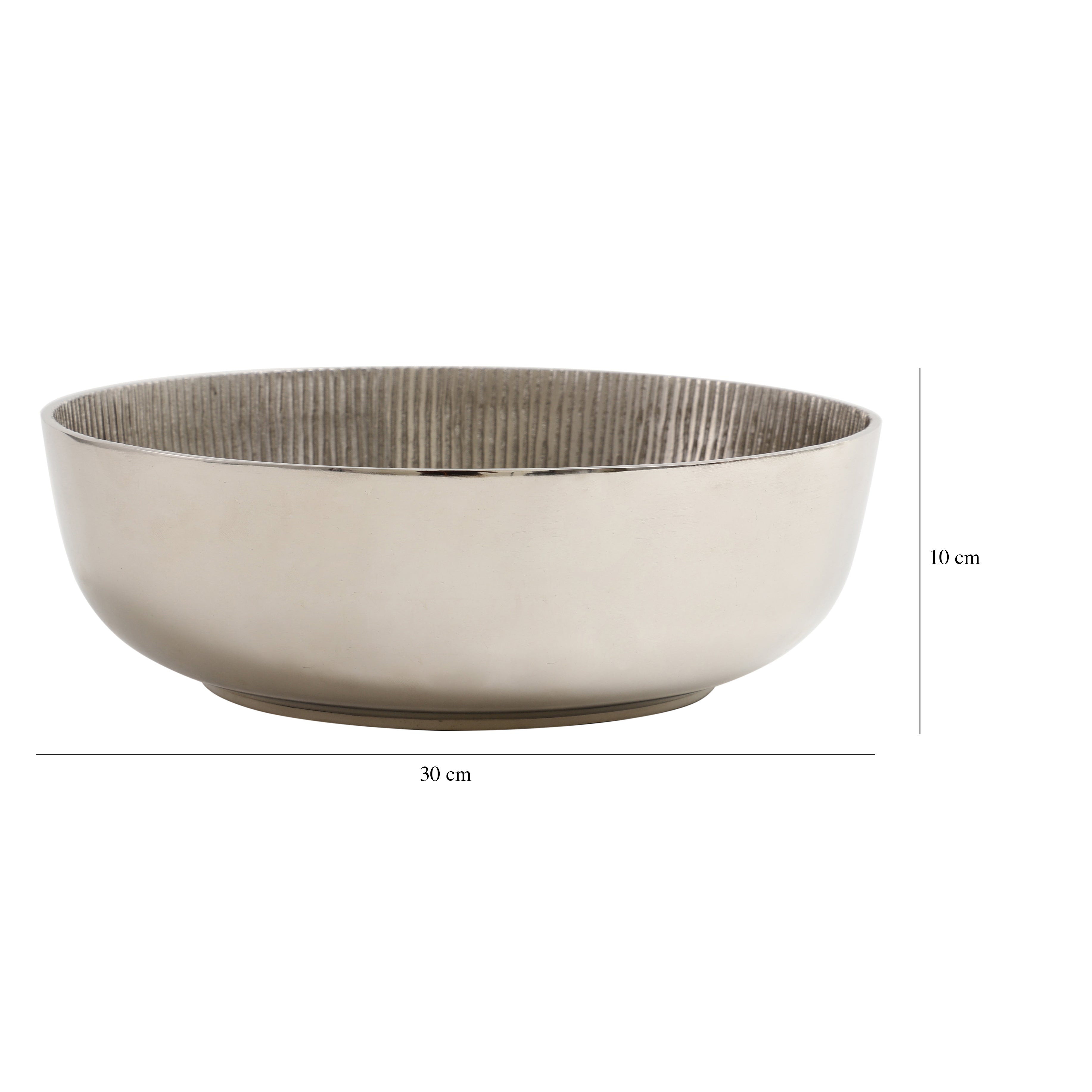 The Shining Gold Accent Circular Bowl M.M.I. OVERSEAS