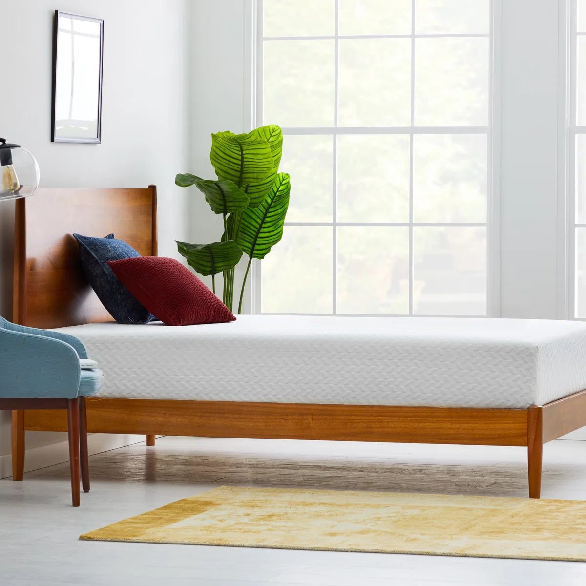 Wayfair Sleep 10" Plush Cooling Gel Memory Foam Mattress OUCH CART