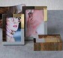 Stylish Photo Frames With Jewelry Box Combo In Brass , Marble and Wood By Fita - Ouch Cart