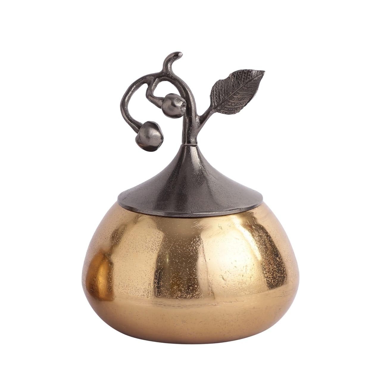 Cherry Vine Gold Décorative Box - Ouch Cart