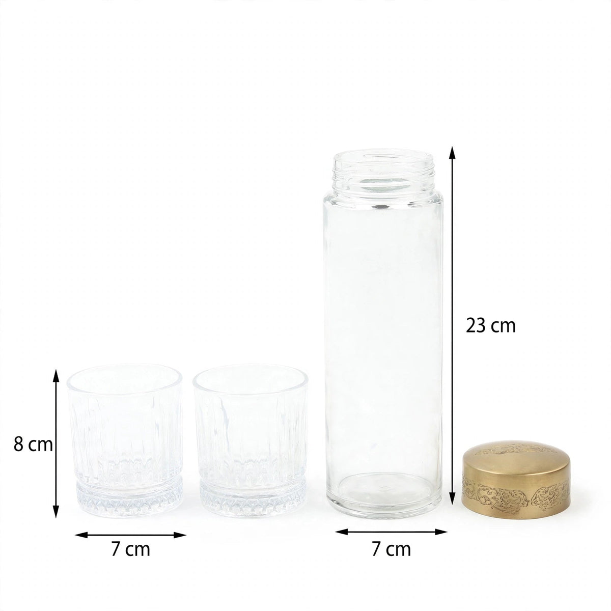 Elixir Prism SetBottle & Glass Set Ouch Cart