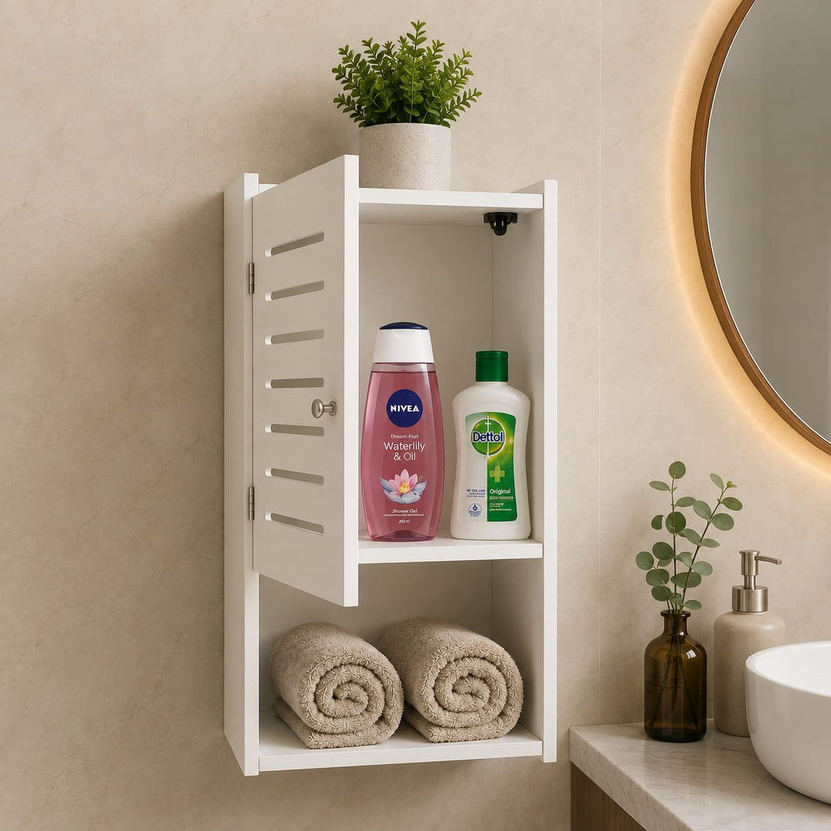 Ouch Cart Wall Mounted Bathroom Storage Cabinet OUCH CART
