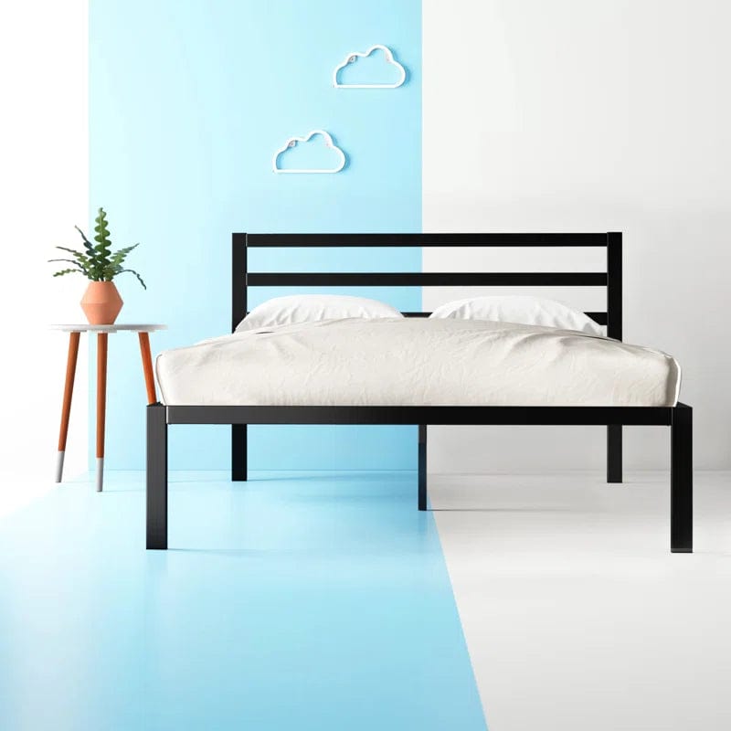Wick Metal Bed Frame with Headboard