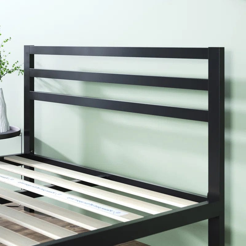 Wick Metal Bed Frame with Headboard
