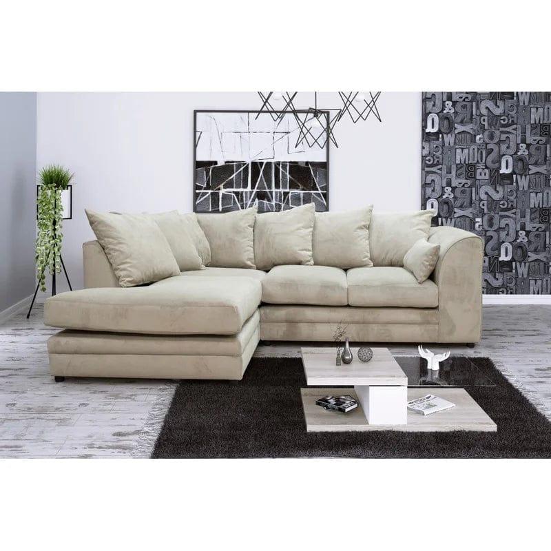 Wollaston 2 - Piece Upholstered Corner Sofa - Ouch Cart