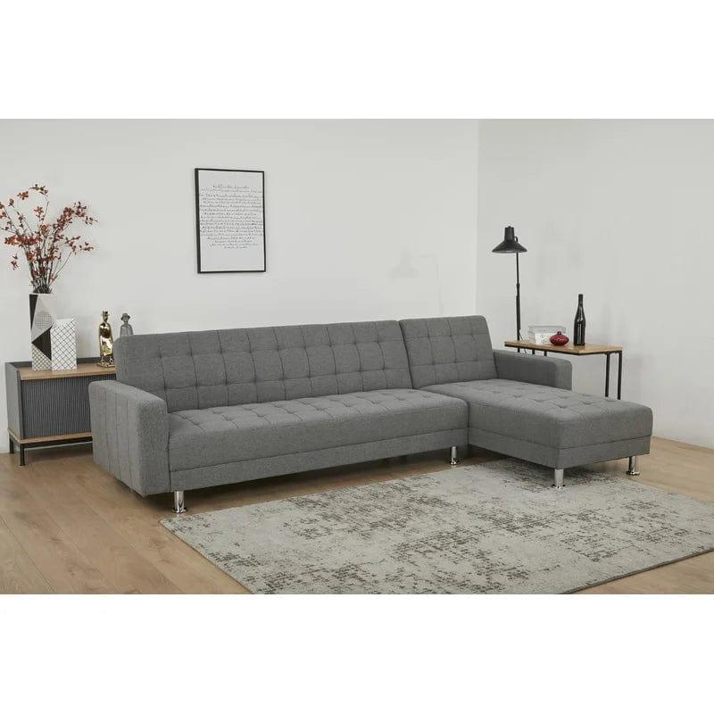 Upholstered Corner Sofa Bed