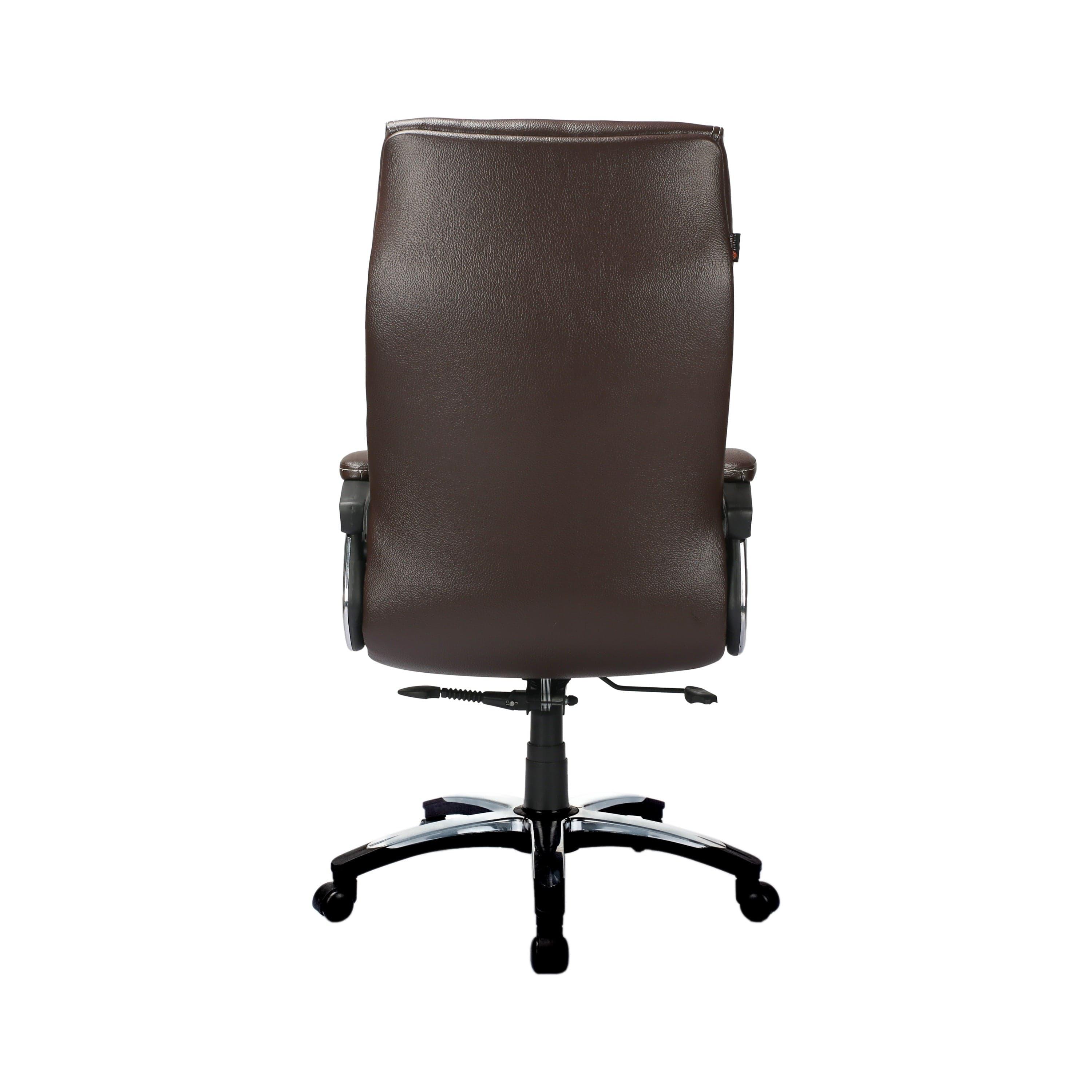 Adiko High back Executive Chair in Brown - Ouch Cart | Office chair | Study chair