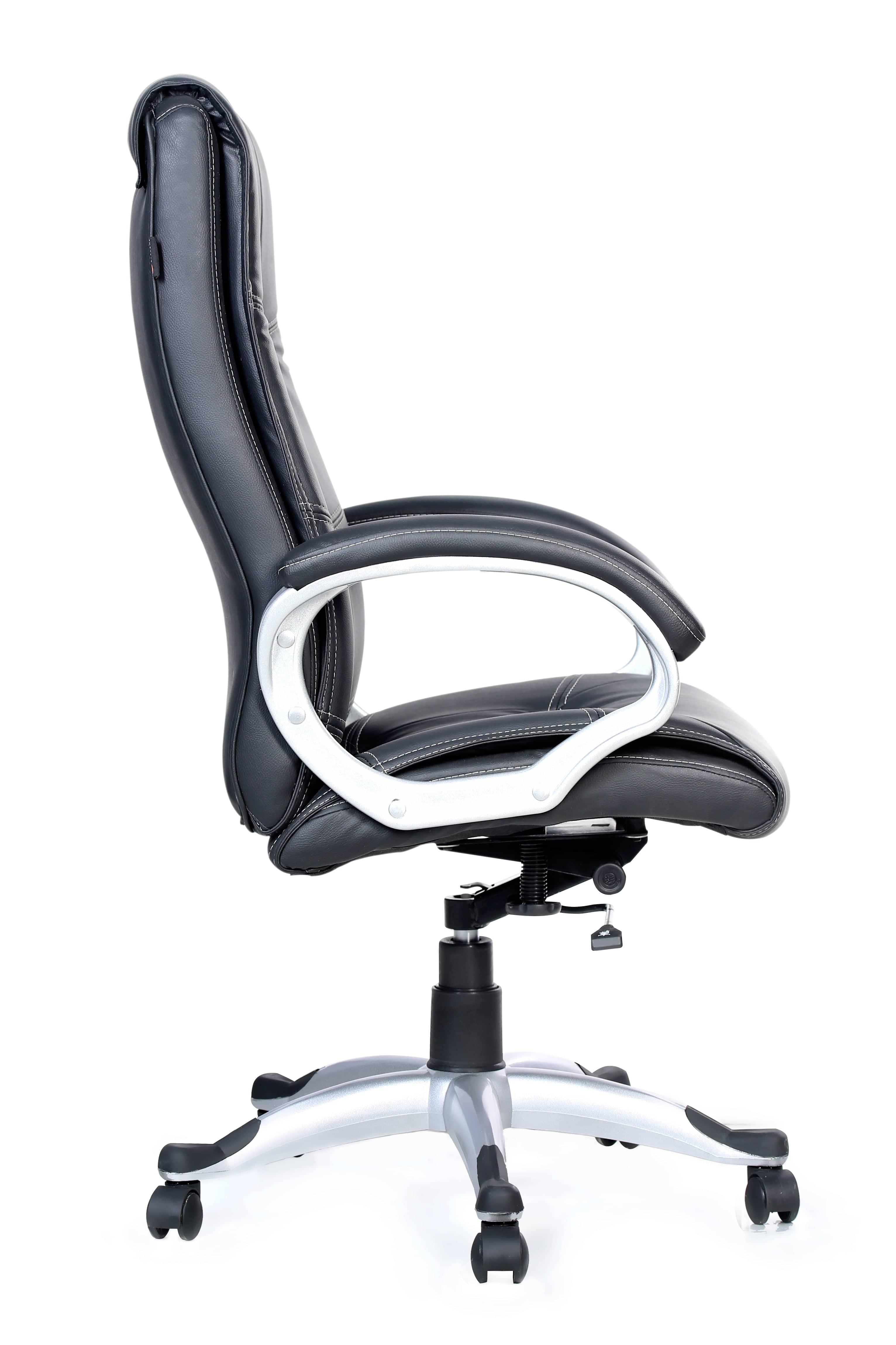 Executive Chair in Black Colour by Adiko Systems - Ouch Cart | Office chair