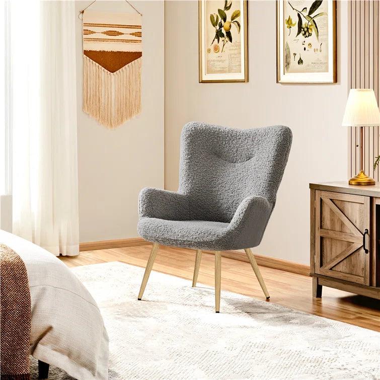 Yearby Upholstered Armchair - Ouch Cart | Wing chair