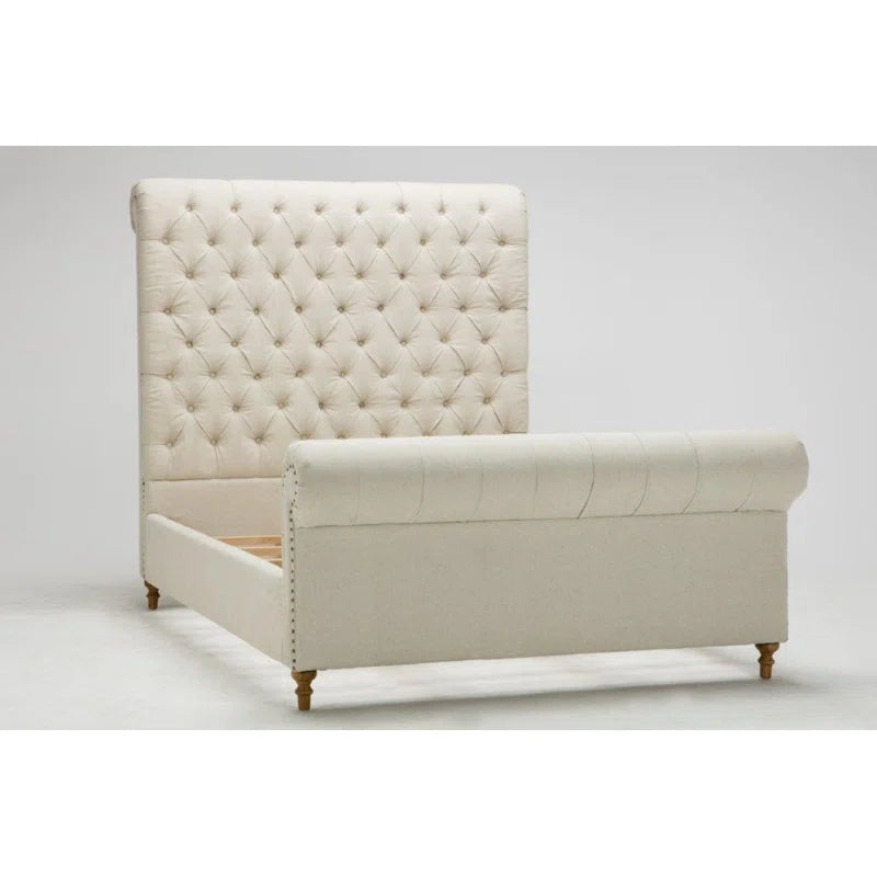 Yearsley Upholstered Slat Bed OUCH CART