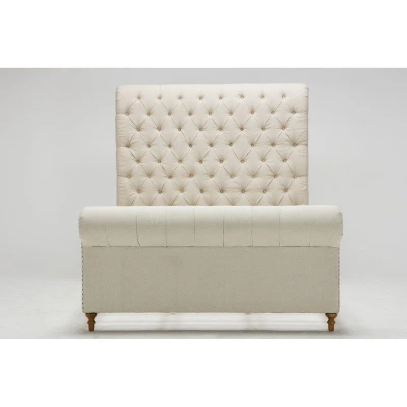 Yearsley Upholstered Slat Bed OUCH CART