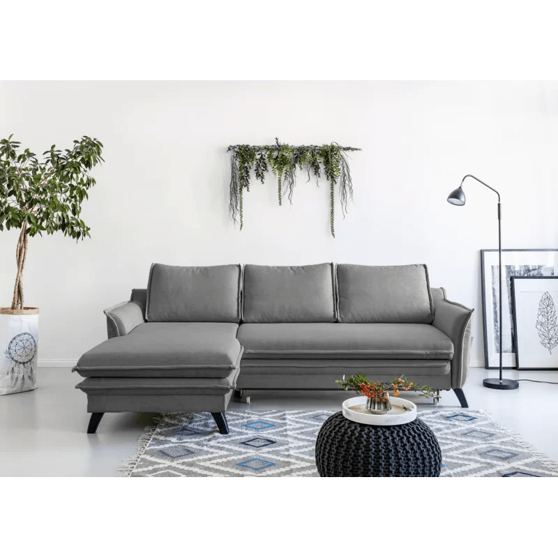 Yuri 2 - Piece Upholstered Corner Sofa - Ouch Cart