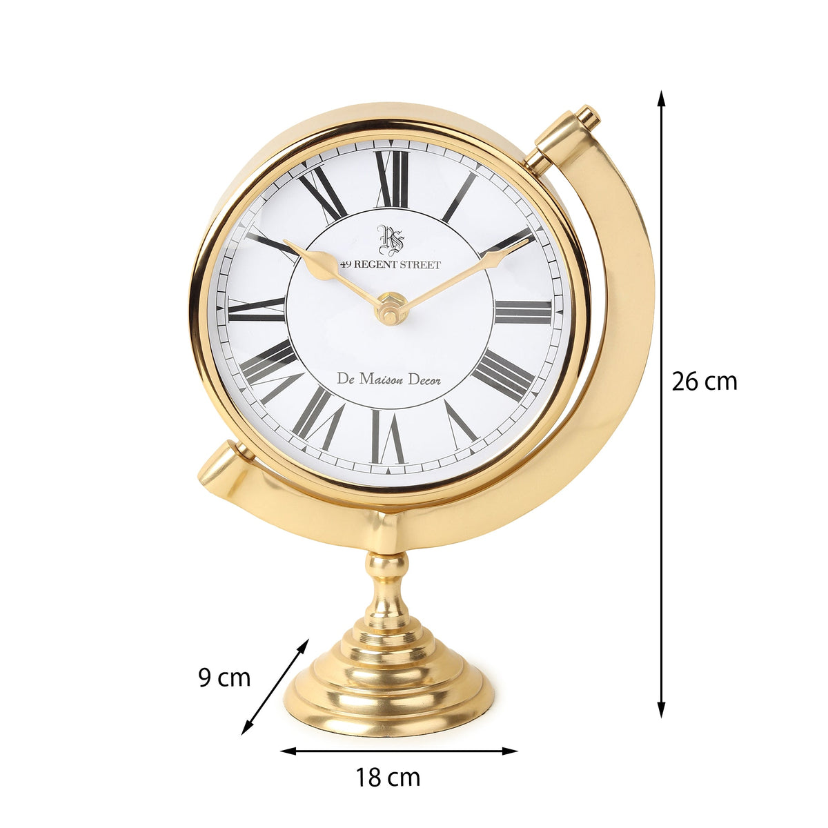 Veloria Desk Clock M.M.I. OVERSEAS