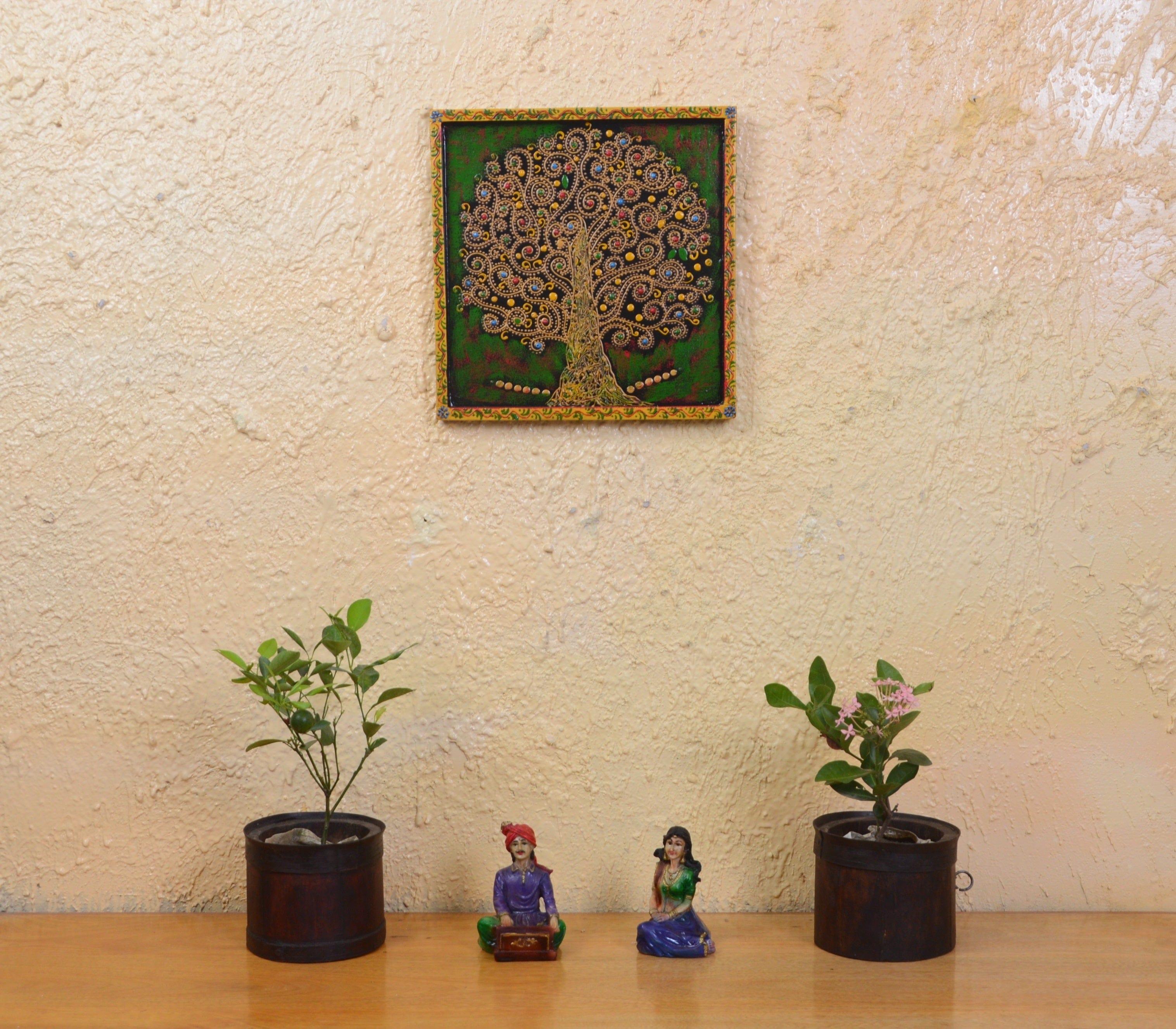 wooden painted wall panels - Ouch Cart