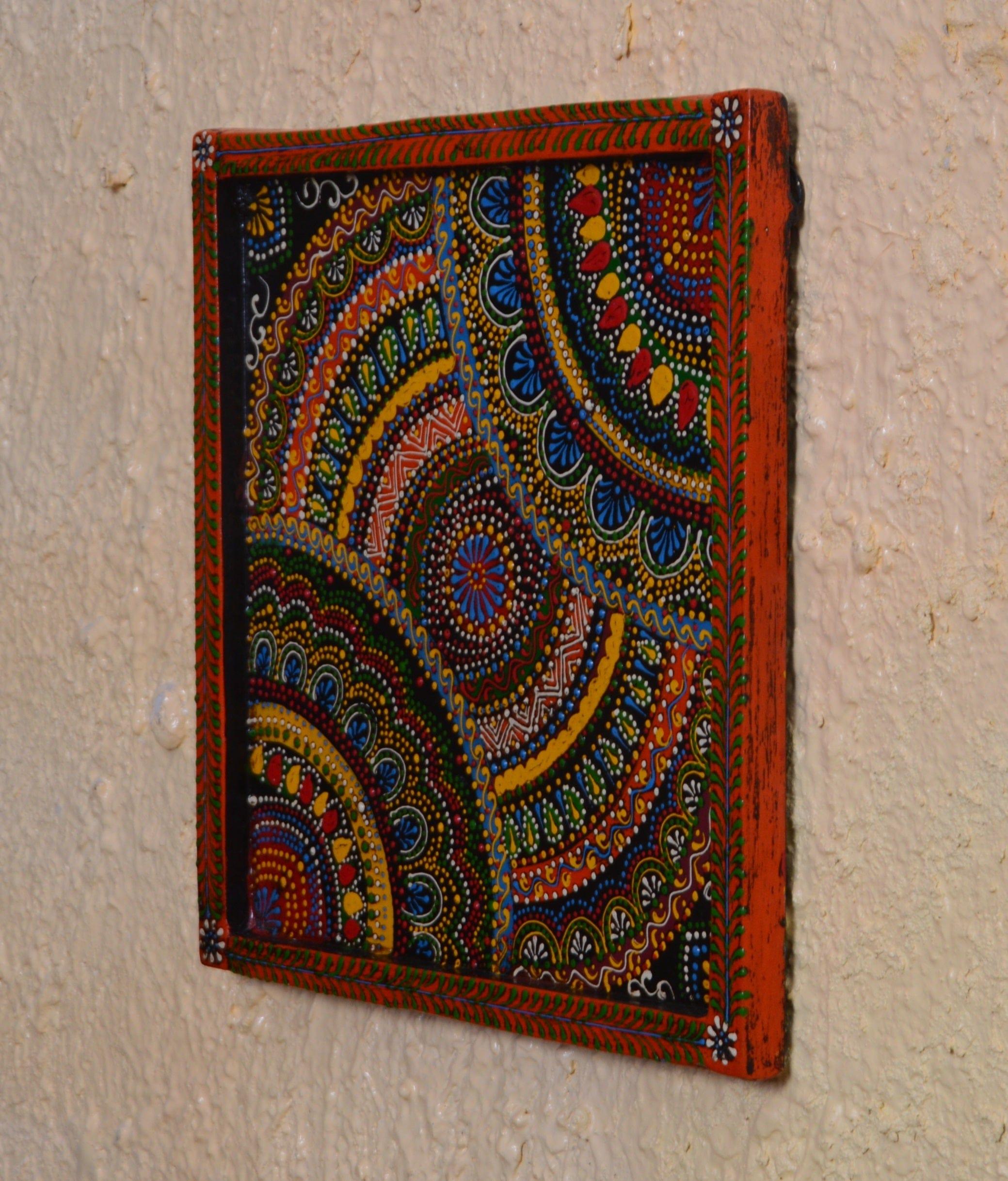 wooden painted wall panels - Ouch Cart