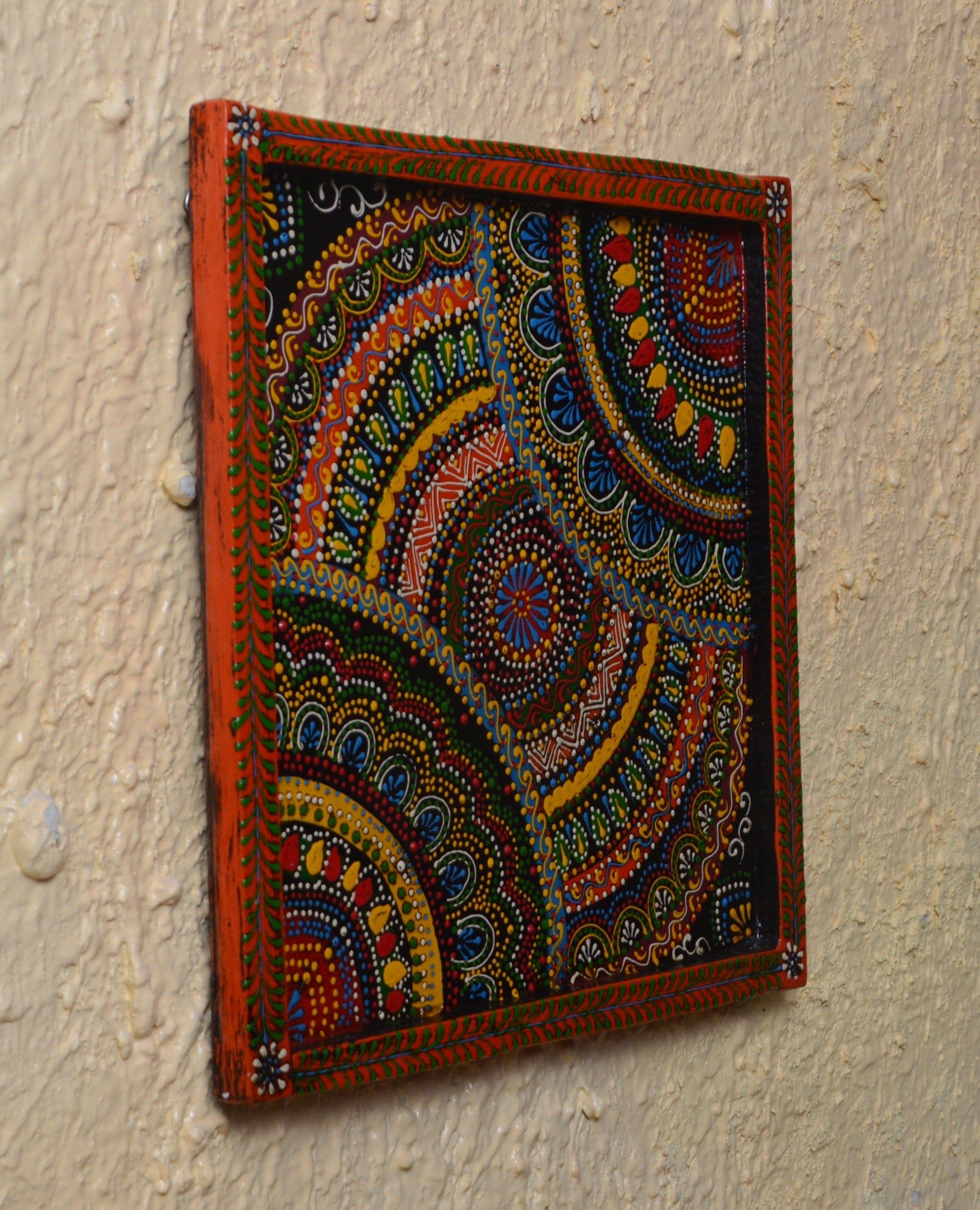 wooden painted wall panels - Ouch Cart