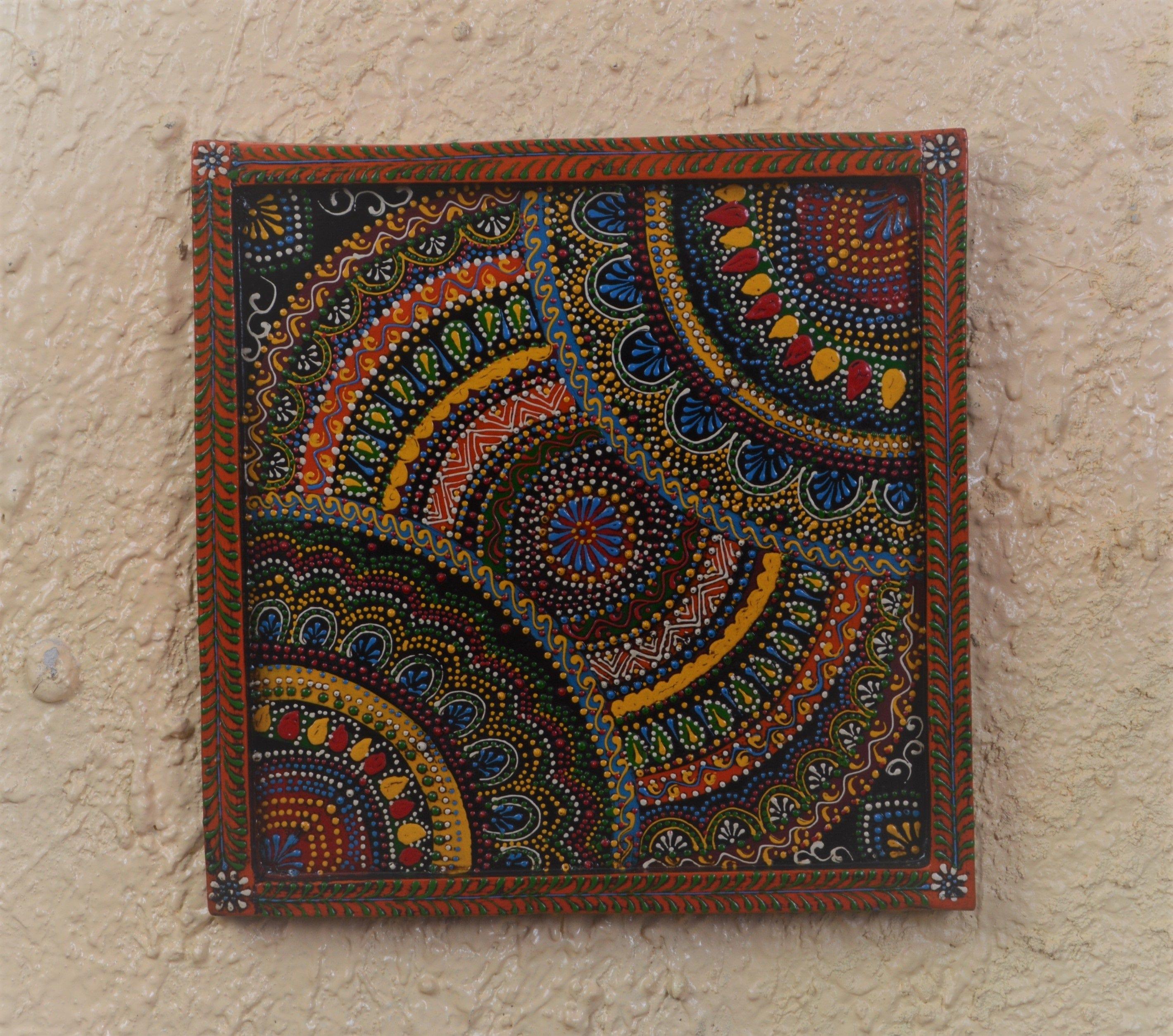 wooden painted wall panels - Ouch Cart