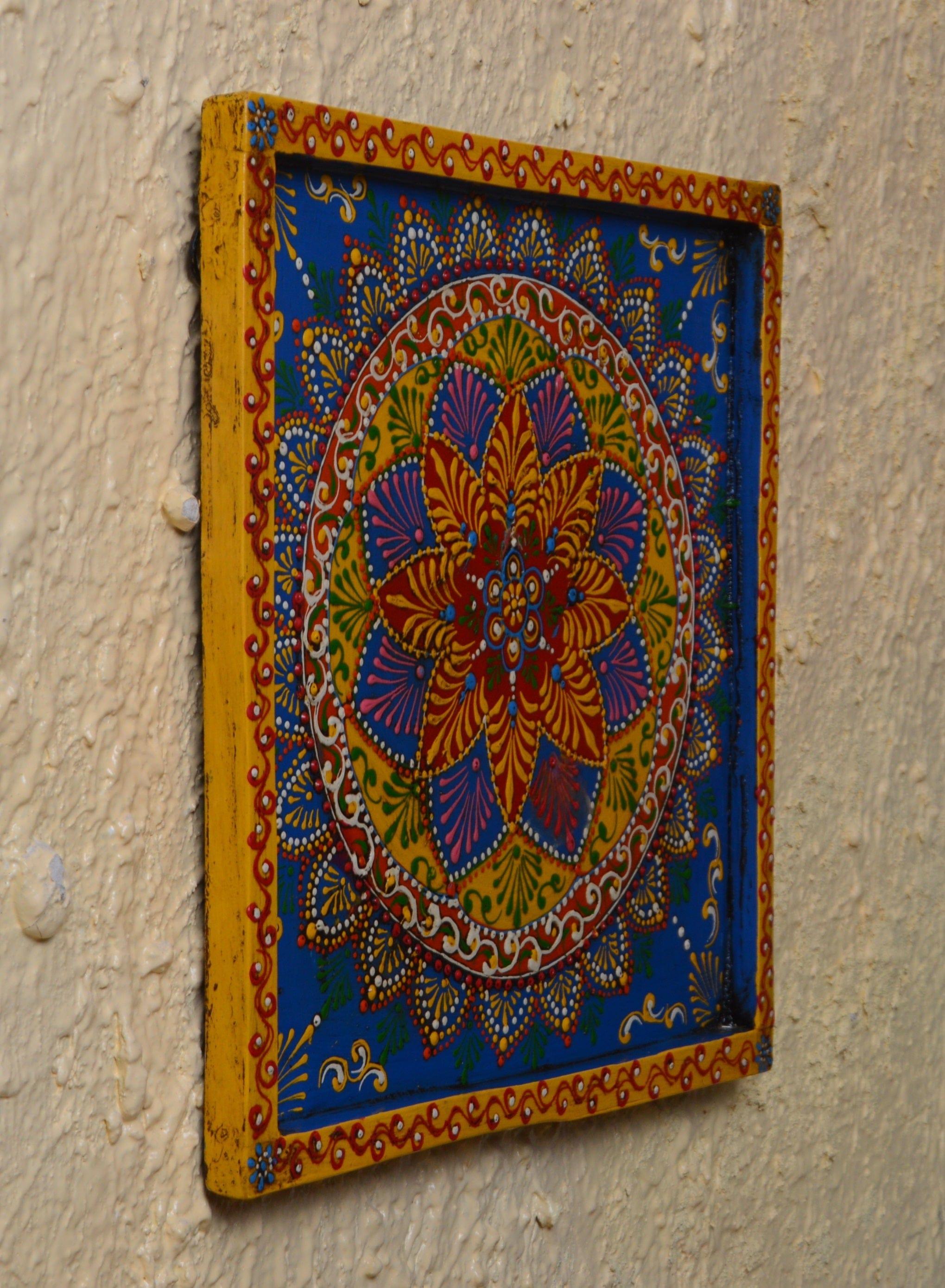 wooden painted wall panels - Ouch Cart