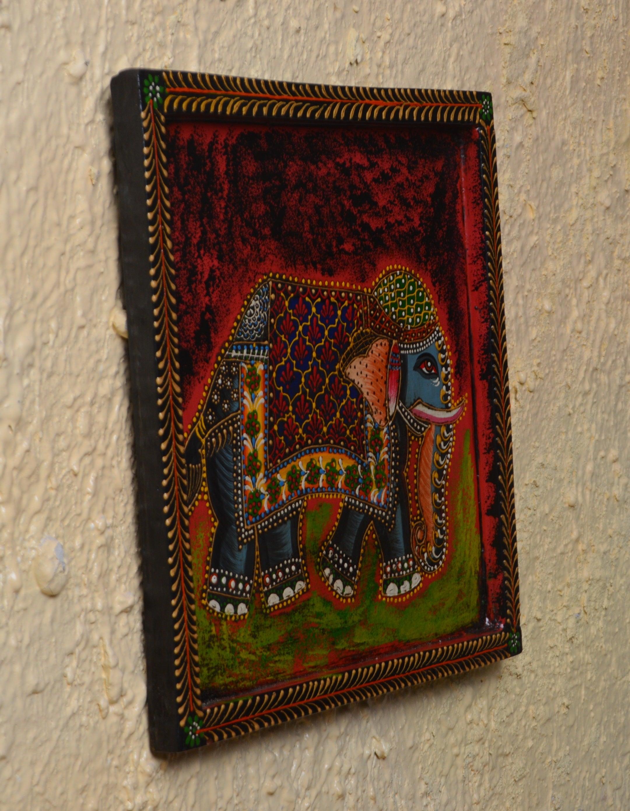 wooden painted wall panels - Ouch Cart