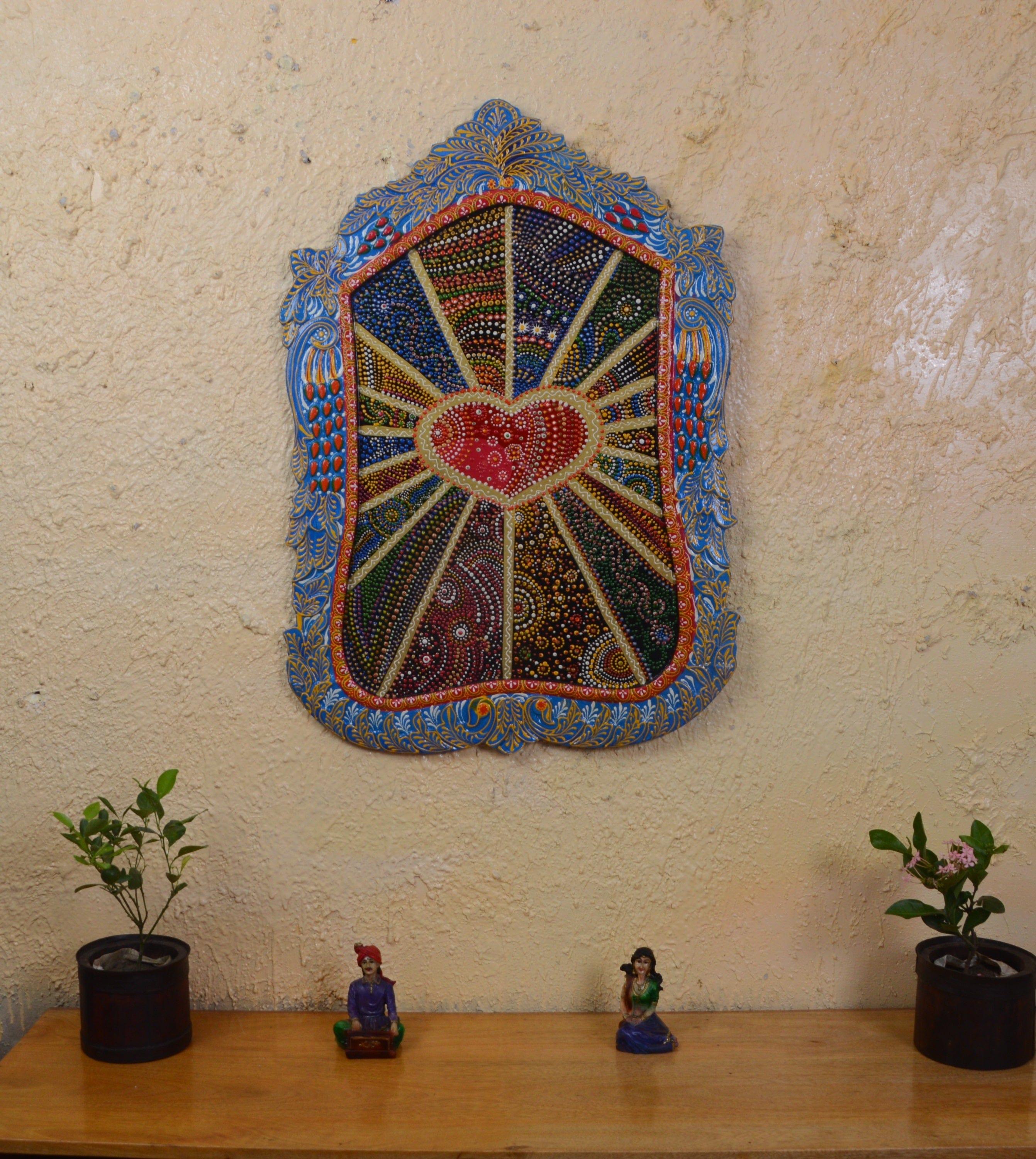 wooden painted wall panels - Ouch Cart