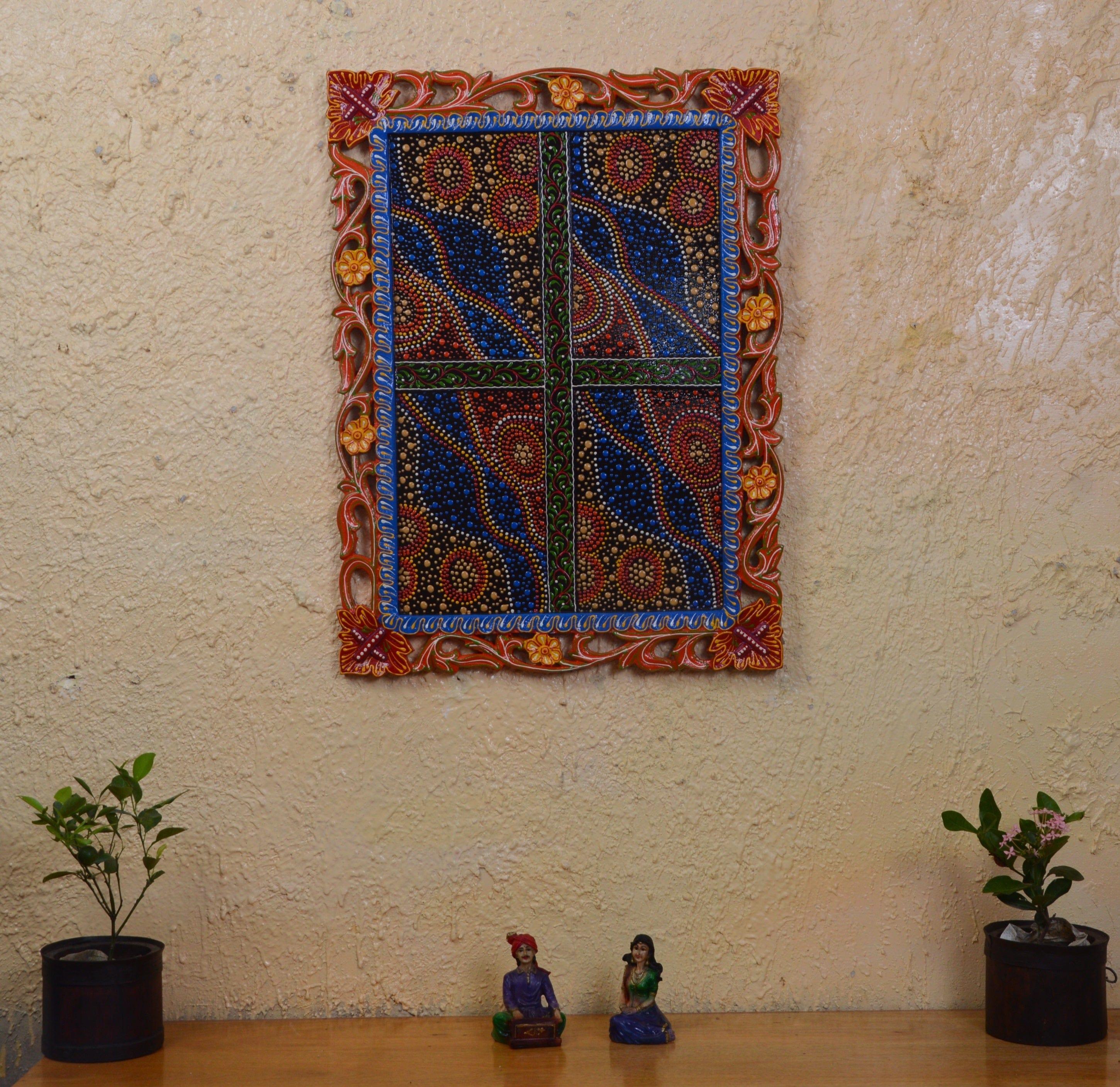 wooden painted wall panels - Ouch Cart