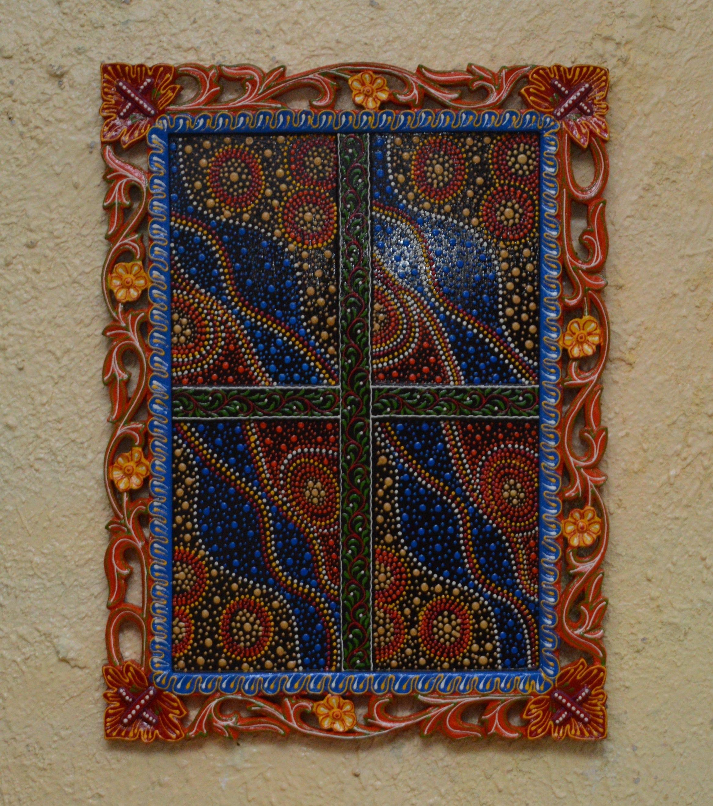 wooden painted wall panels - Ouch Cart