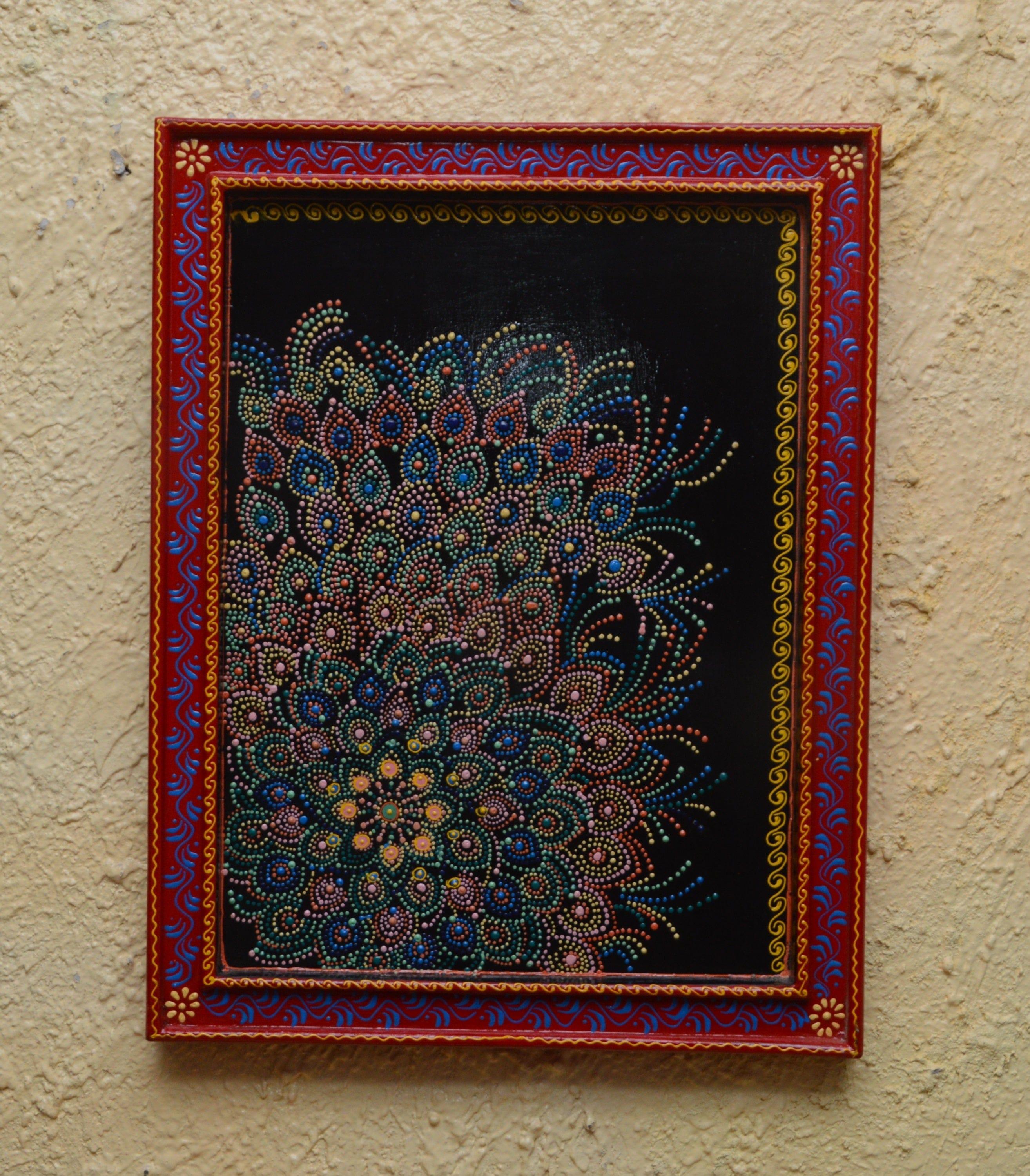 wooden painted wall panels - Ouch Cart