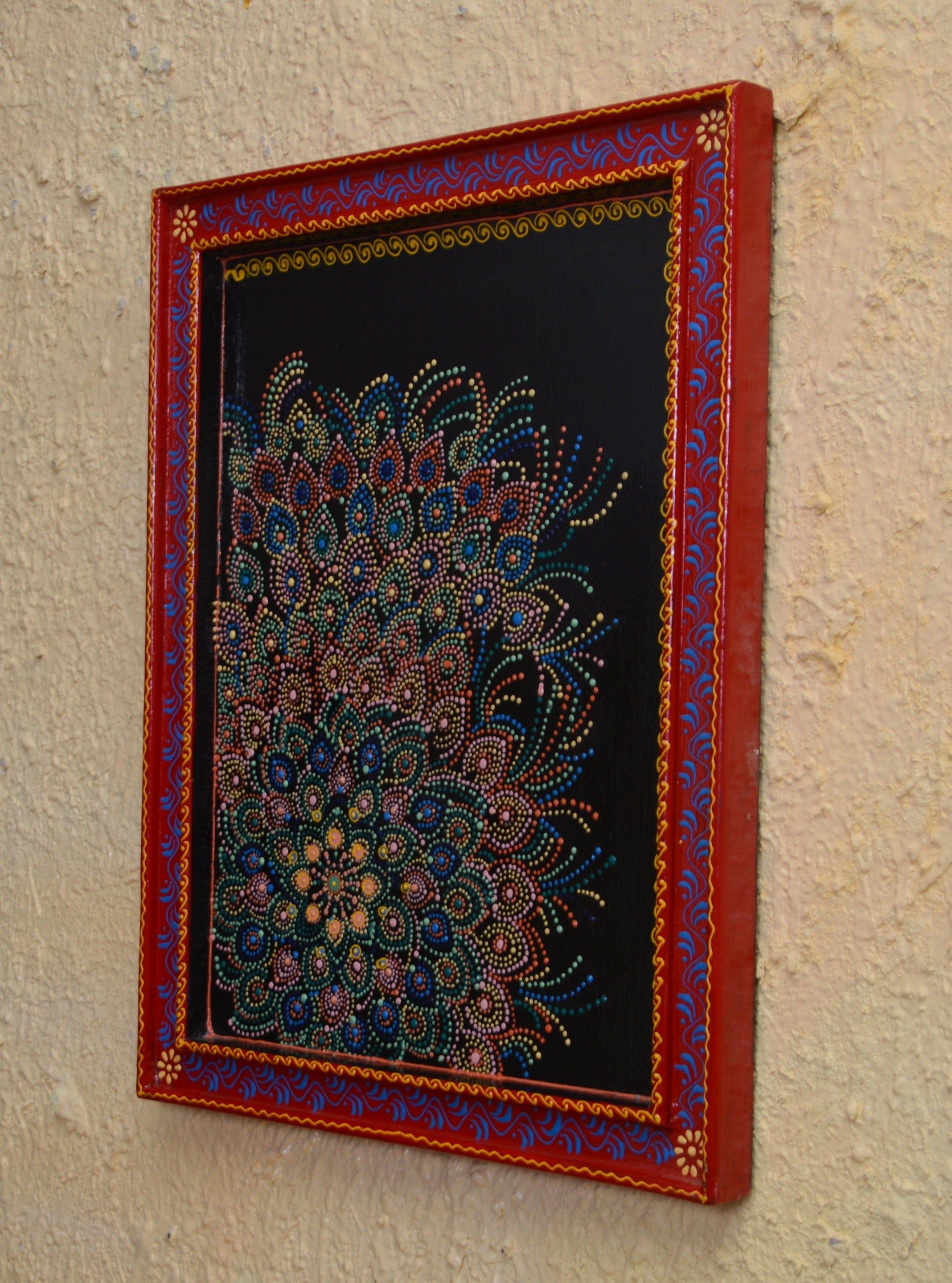 wooden painted wall panels - Ouch Cart