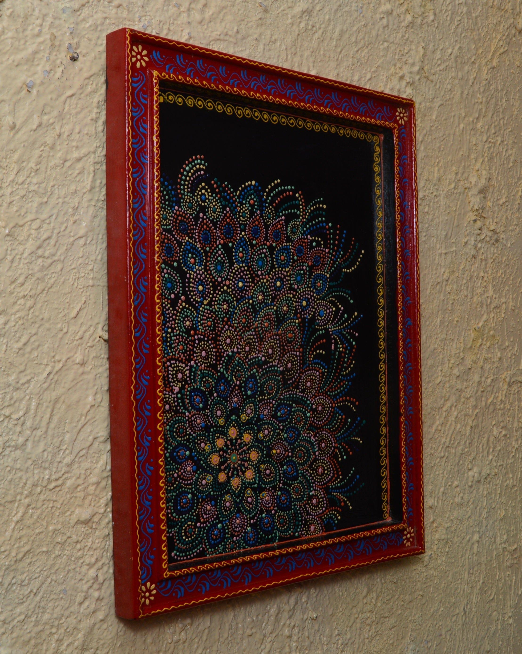 wooden painted wall panels - Ouch Cart