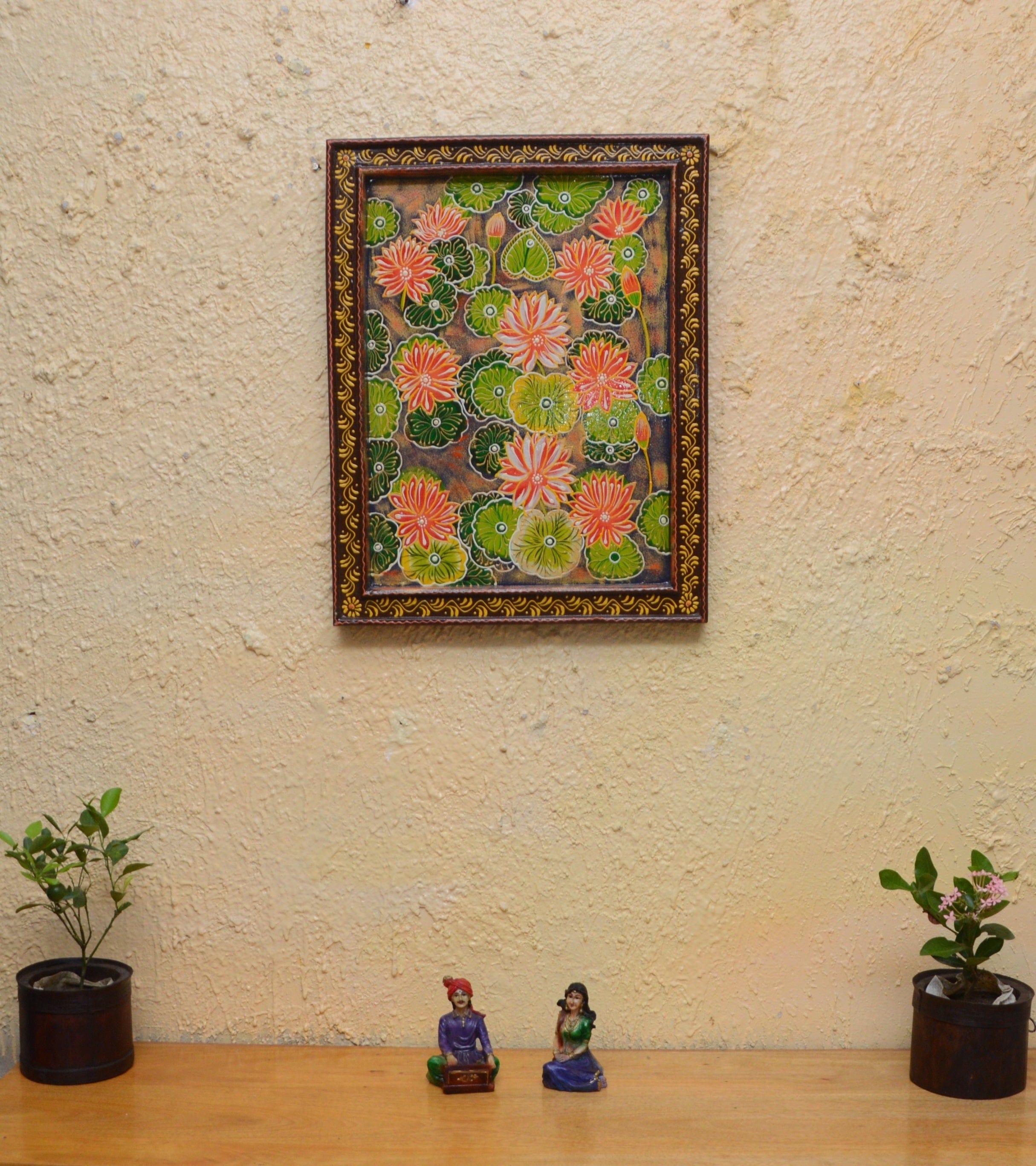 wooden painted wall panels - Ouch Cart