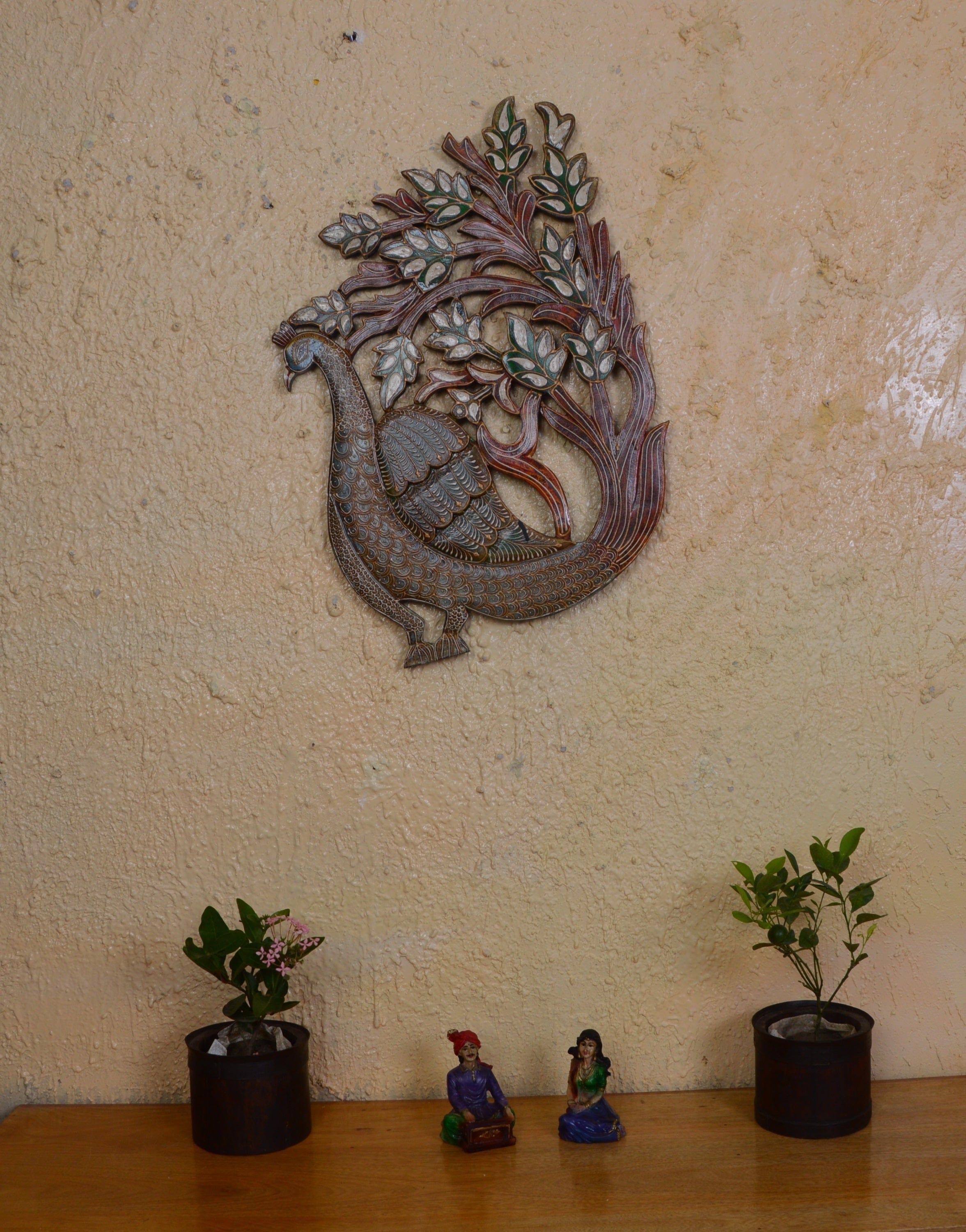 wooden painted wall panels - Ouch Cart