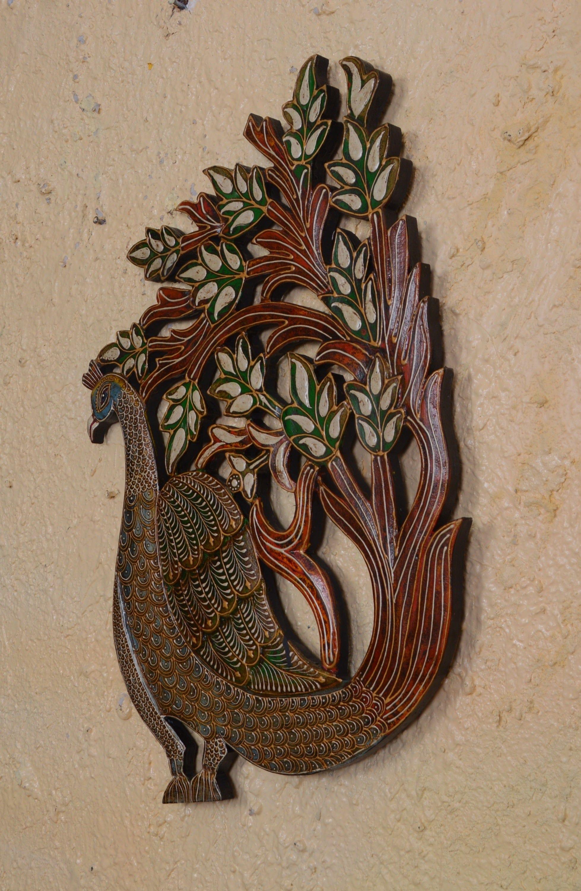 wooden painted wall panels - Ouch Cart