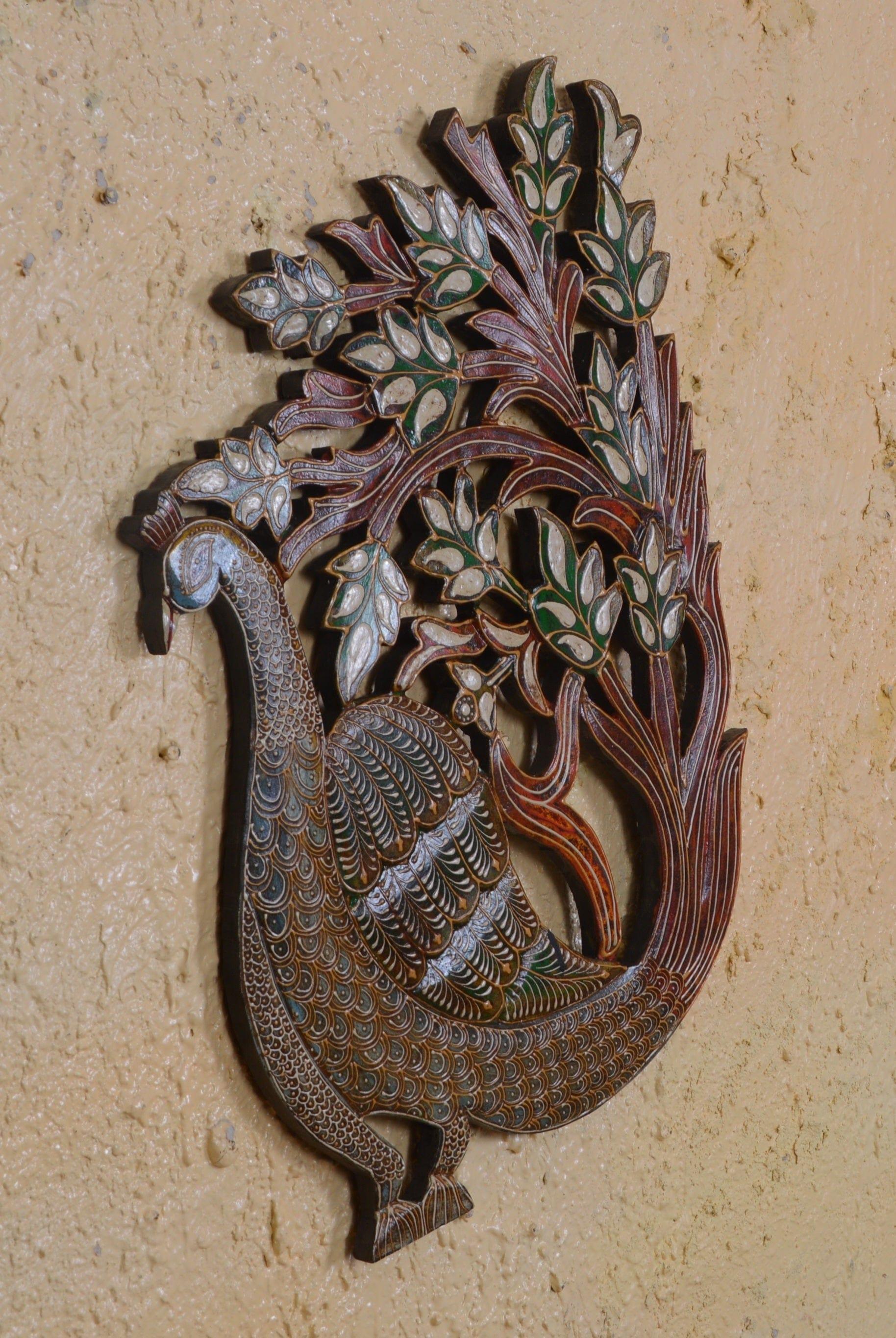 wooden painted wall panels - Ouch Cart