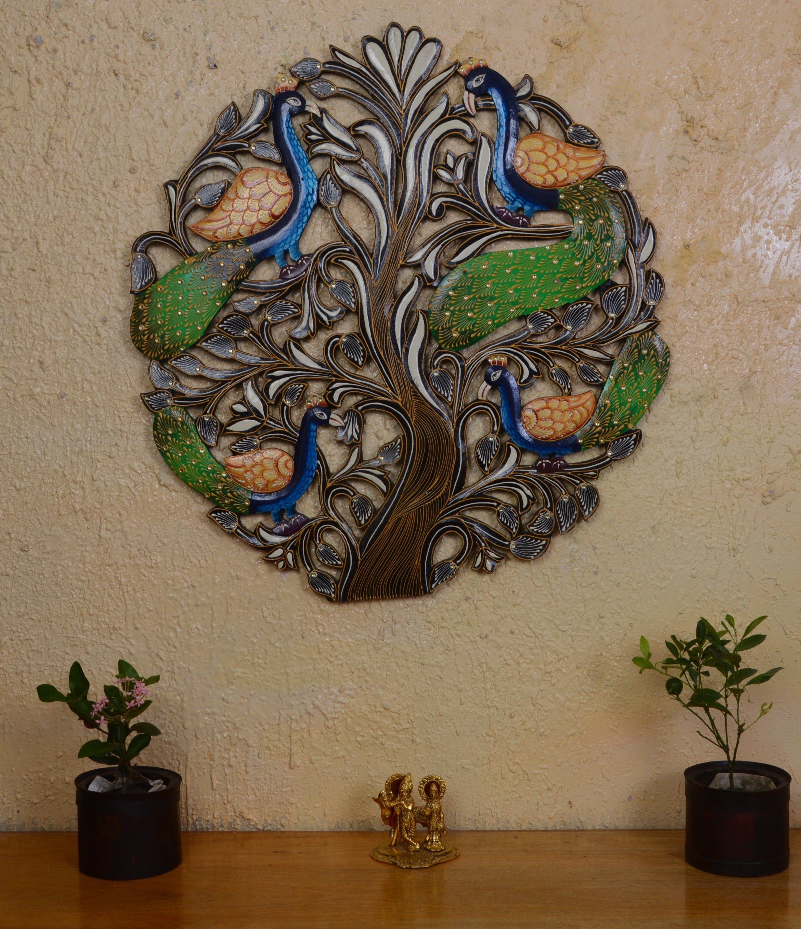 wooden painted wall panels - Ouch Cart